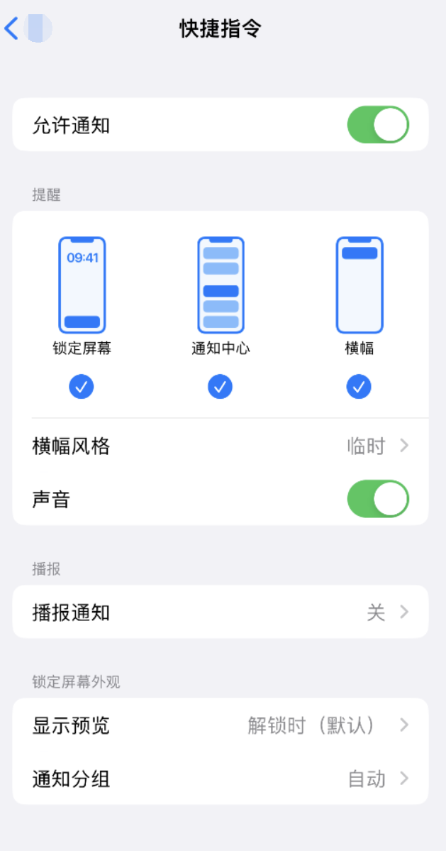 麻栗坡苹果手机维修分享如何在 iPhone 上关闭快捷指令通知 