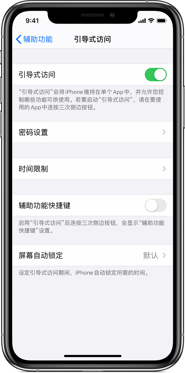 麻栗坡苹果手机维修分享如何在 iPhone 上退出引导式访问 