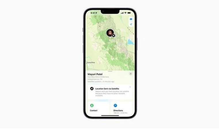 麻栗坡苹果14维修分享iPhone14系列中 FindMy功能通过卫星分享位置方法教程 