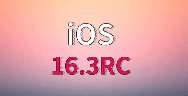 麻栗坡苹果手机维修分享iOS 16.3 RC版升级_iOS 16.3 RC版一键刷机教程 